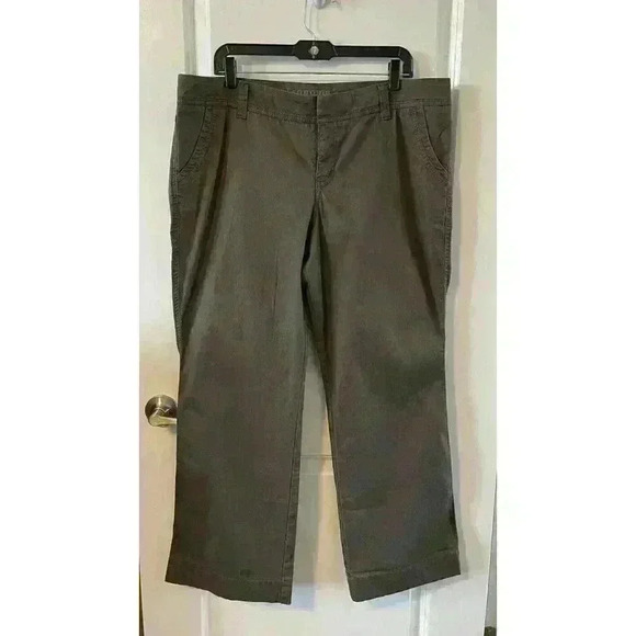 Women's Sonoma Life & Style Pants Size 16 Short Modern Fit Boot Cut Brown NWT - Picture 1 of 6